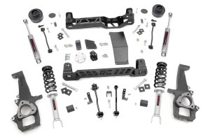 Ram 1500 Suspension Lift Kit - Front + Rear - Rough Country - 4 Inch Lift Kit | N3 Struts - '12-'18